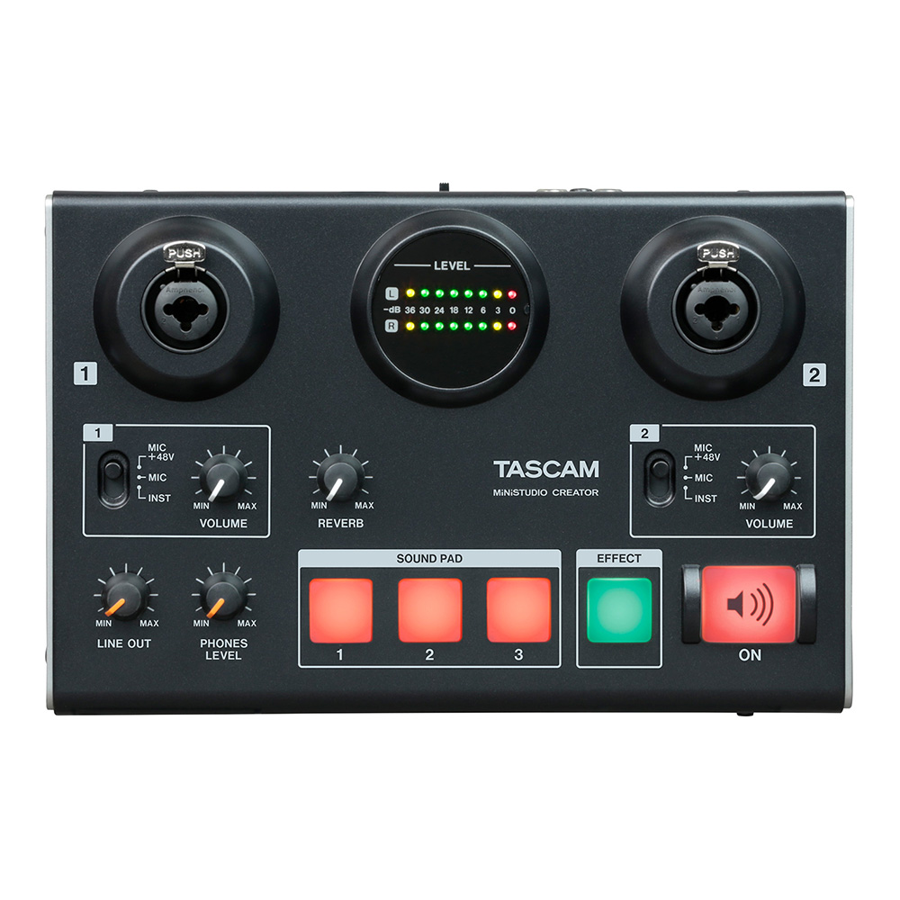 TASCAM MiNiSTUDIO CREATOR US-42B｜ミュージックランドKEY