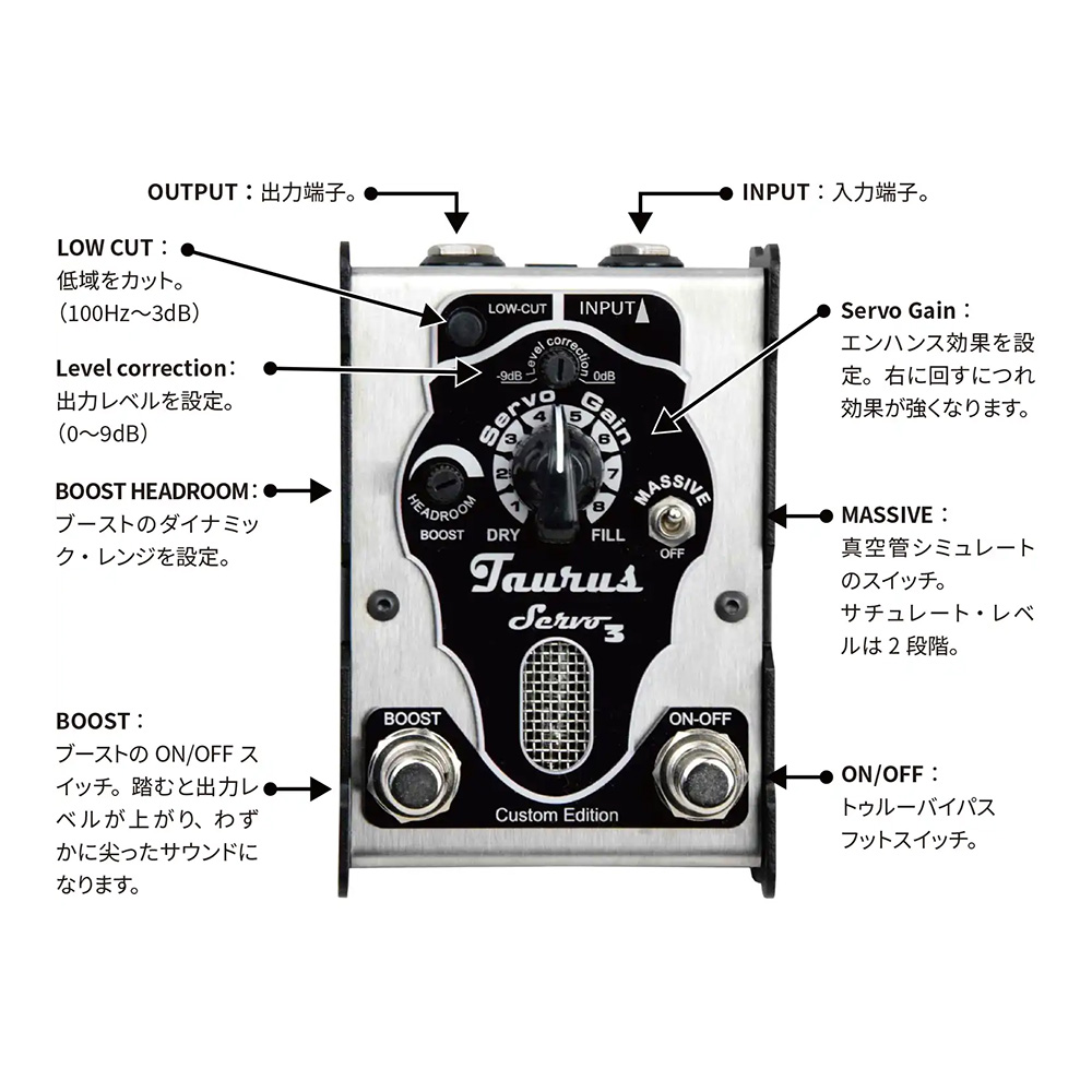 Taurus Servo 3｜ミュージックランドKEY