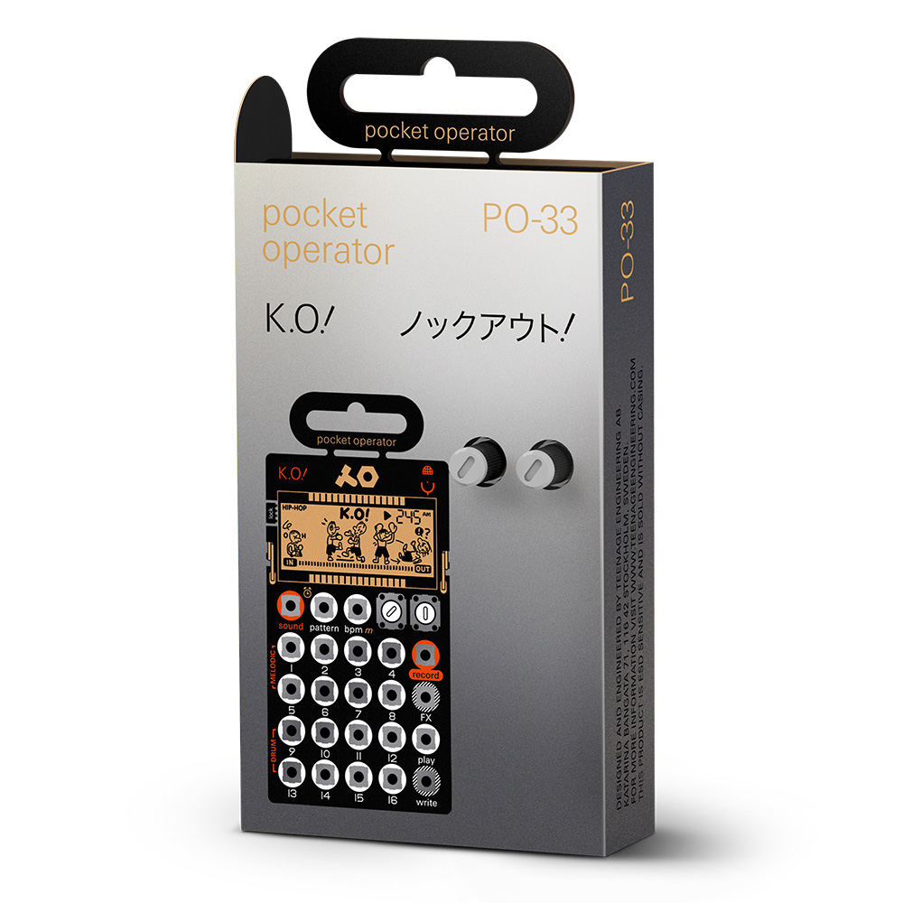 teenage engineering PO-33 K.O!｜ミュージックランドKEY