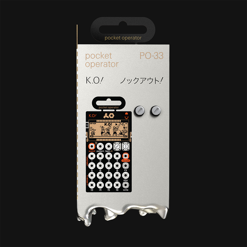 teenage engineering PO-33 K.O!｜ミュージックランドKEY