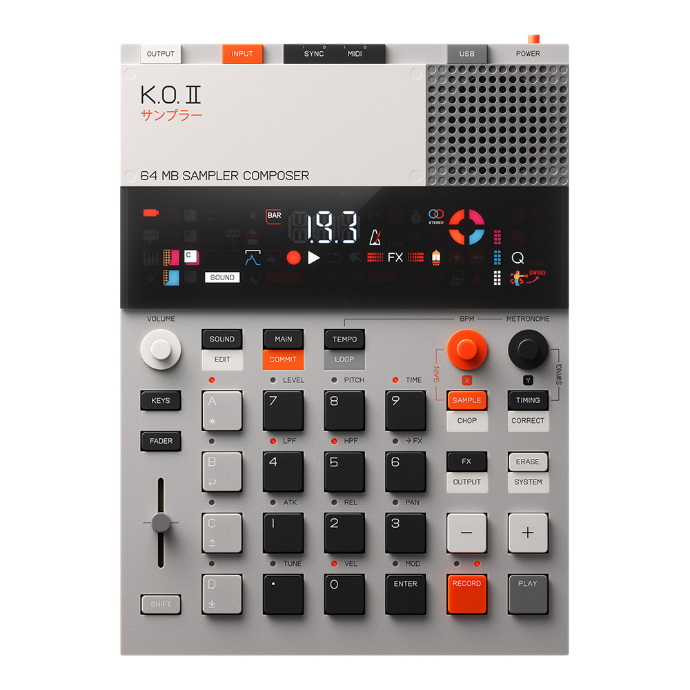 teenage engineering EP-133 K.O. II the champ edition