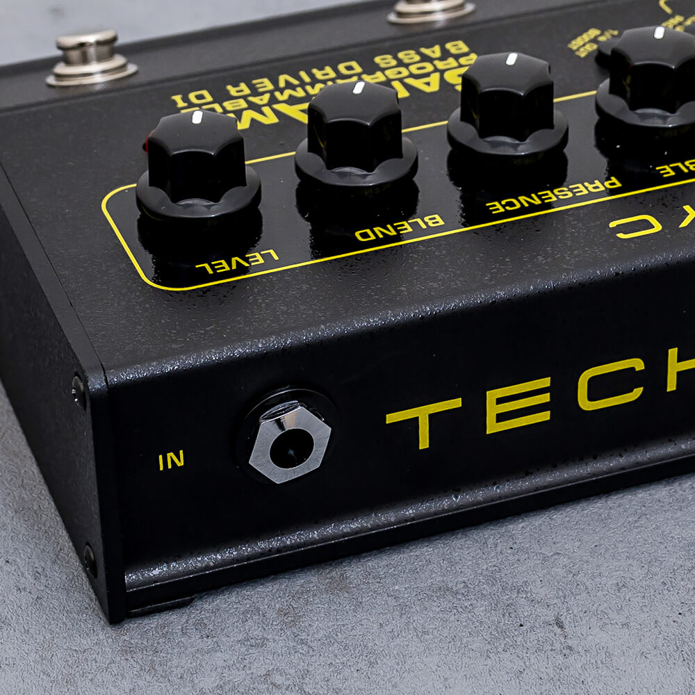 TECH 21 SansAmp PROGRAMMABLE BASS DRIVER DI｜ミュージックランドKEY