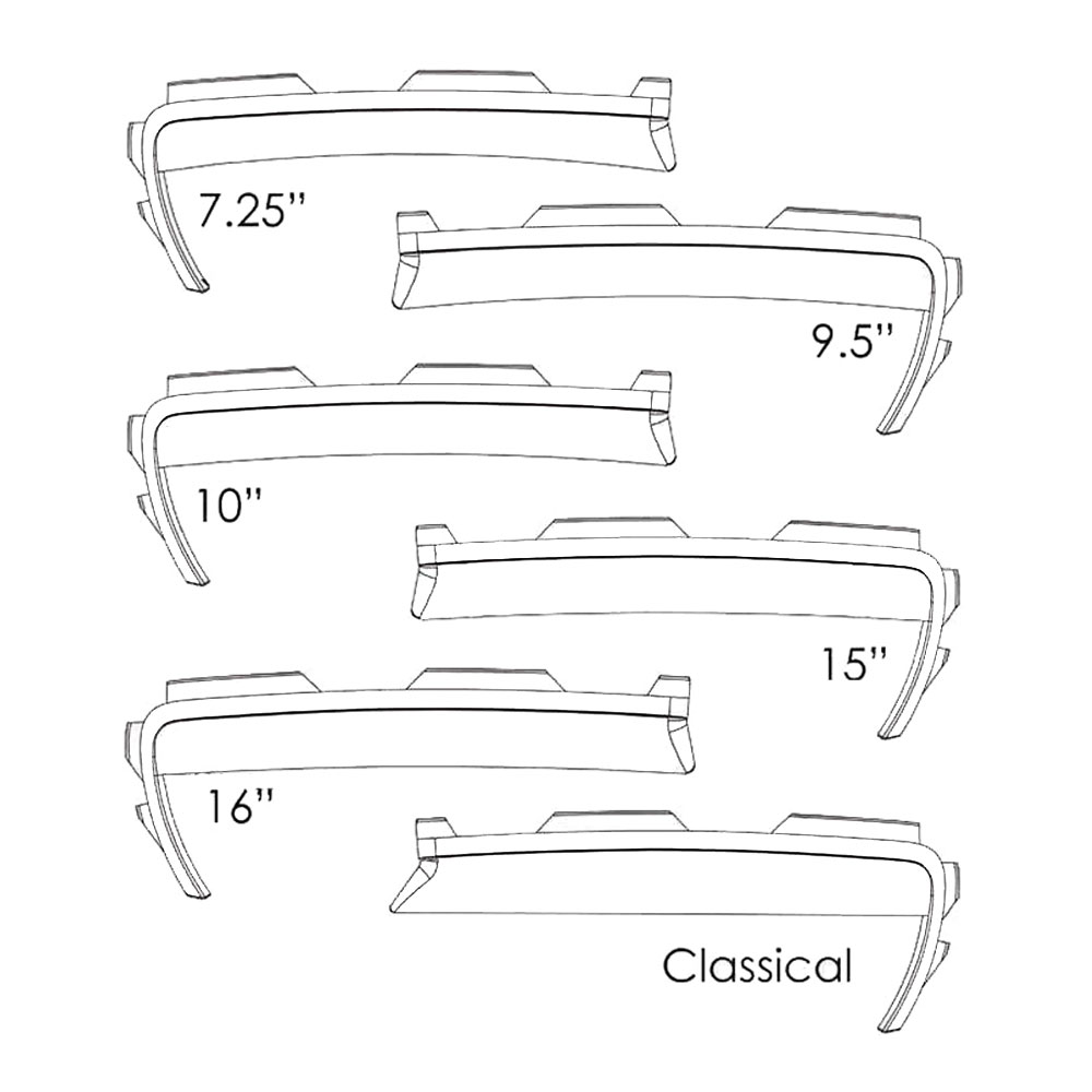 Thalia Capo 12-Piece Rubber Fret Pad Kits｜ミュージックランドKEY