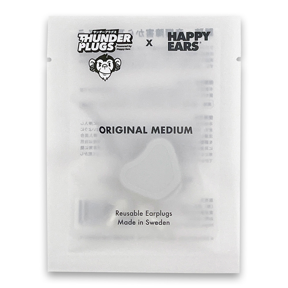 Thunderplugs Thunderplugs x Happy Ears - Original Medium / クリア