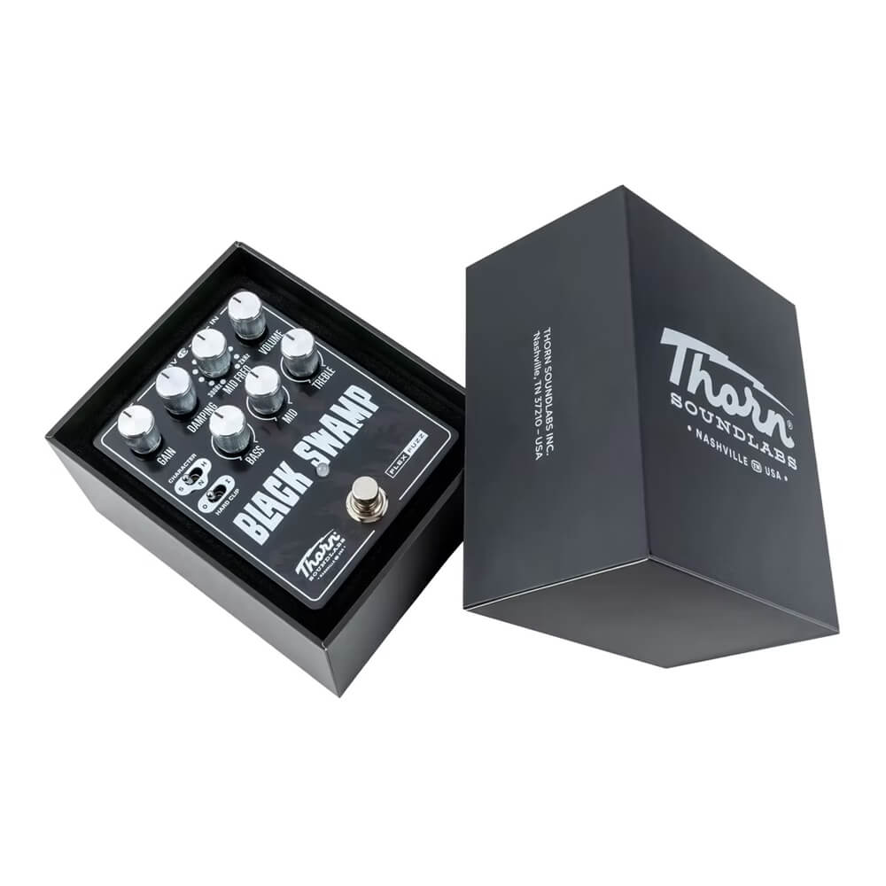 流れさん　Fuzz Plant TA.effects MATT BLACK Guitar Pedal X - GPX Blog - Thorn Soundlabs' Black Swamp Flex Fuzz