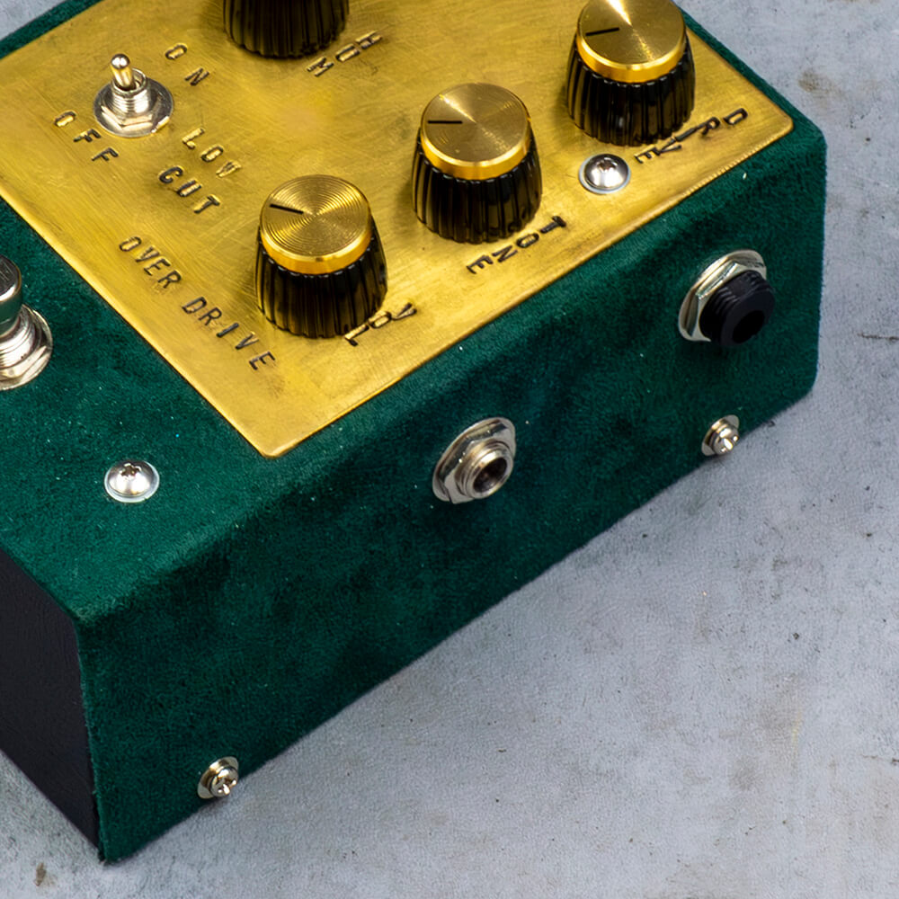 ギターエフェクター　オーバードライブ　霖 Pedal diggers 08 (ゼロハチ) コンパクトエフェクター オーバー