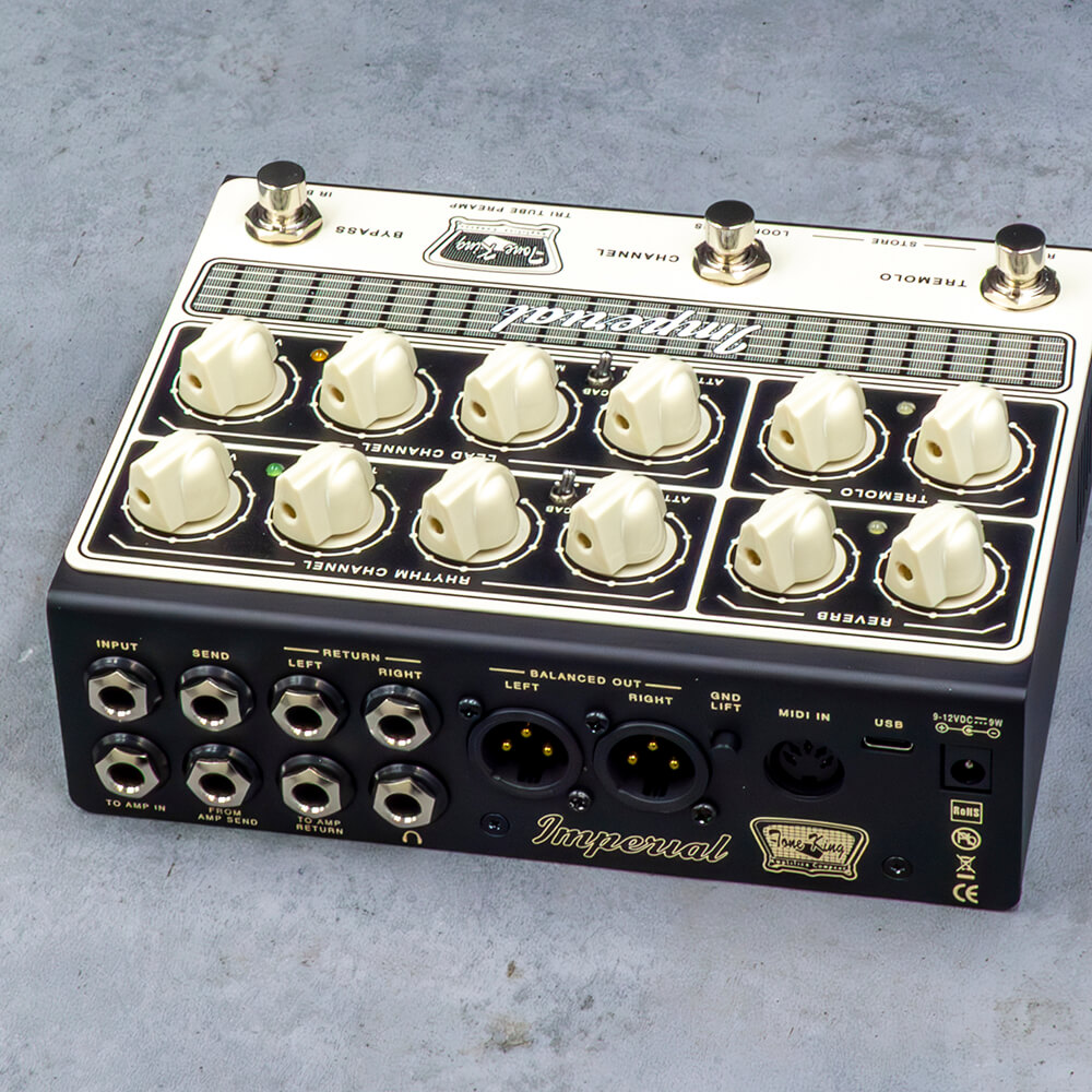 ギター Tone King Imperial Preamp Tone King Imperial Tri-Tube Preamp – Thomann Polska