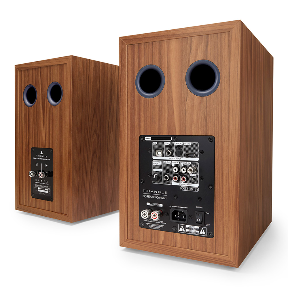 TRIANGLE BOREA 03 CONNECT スピーカー TRIANGLE Borea BR03 Connect OAK BLUE（ペア）｜ミュージックランドKEY