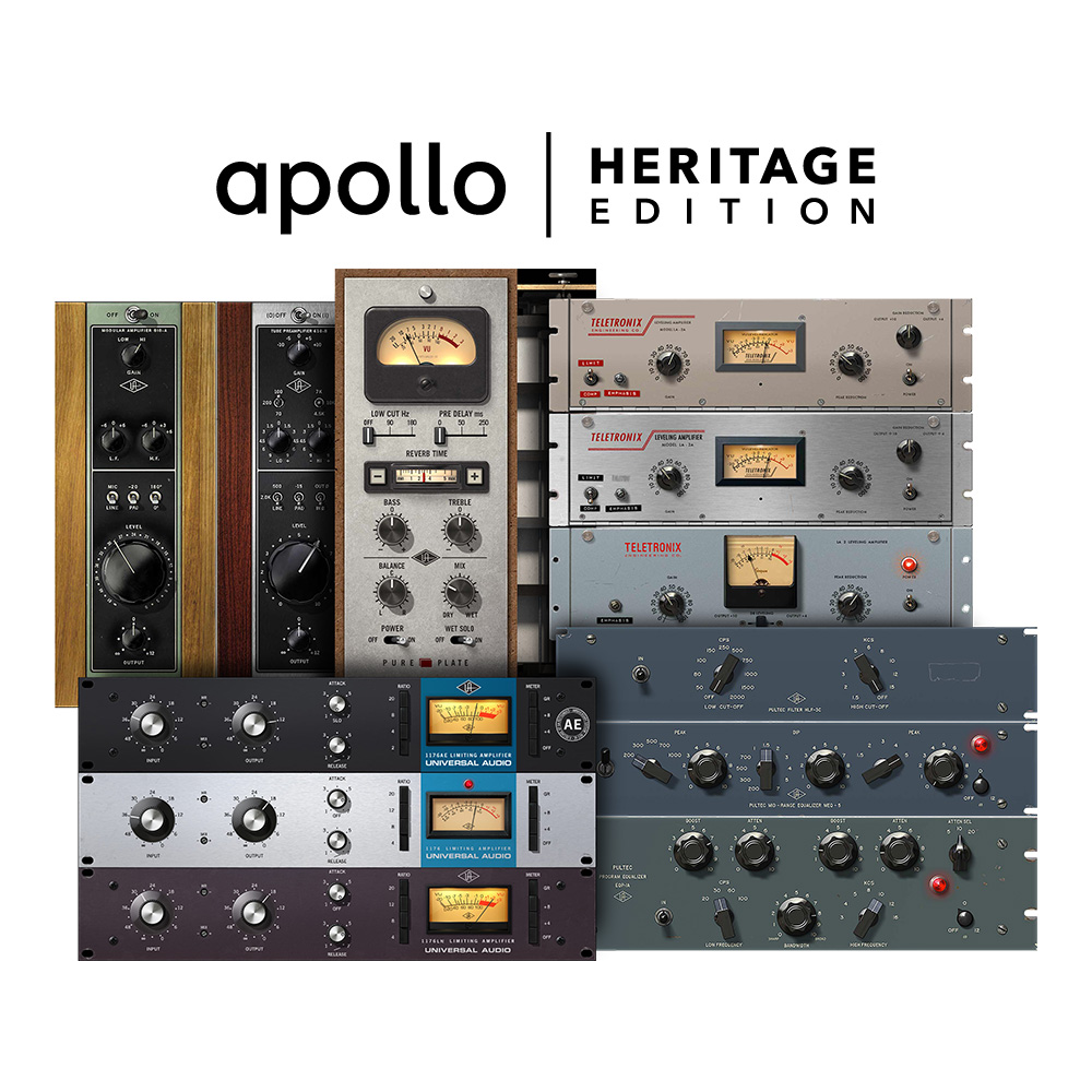 UNIVERSAL AUDIO Apollo Twin MkII Duo Heritage Edition ...