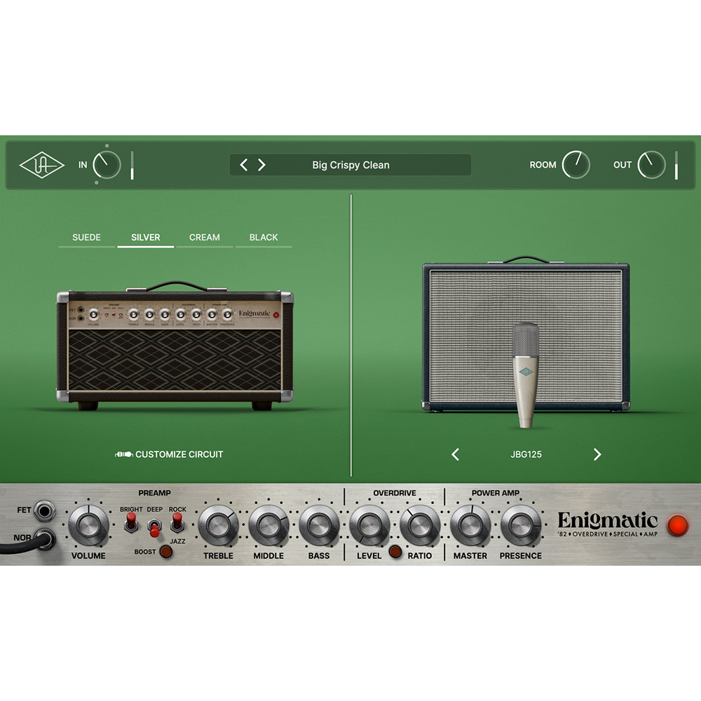 UNIVERSAL AUDIO Enigmatic '82 Overdrive Special Amp｜ミュージック