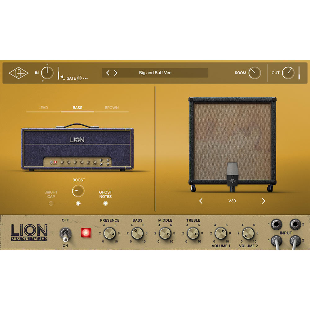 UNIVERSAL AUDIO UAD Lion '68 Super Lead Amp｜ミュージックランドKEY
