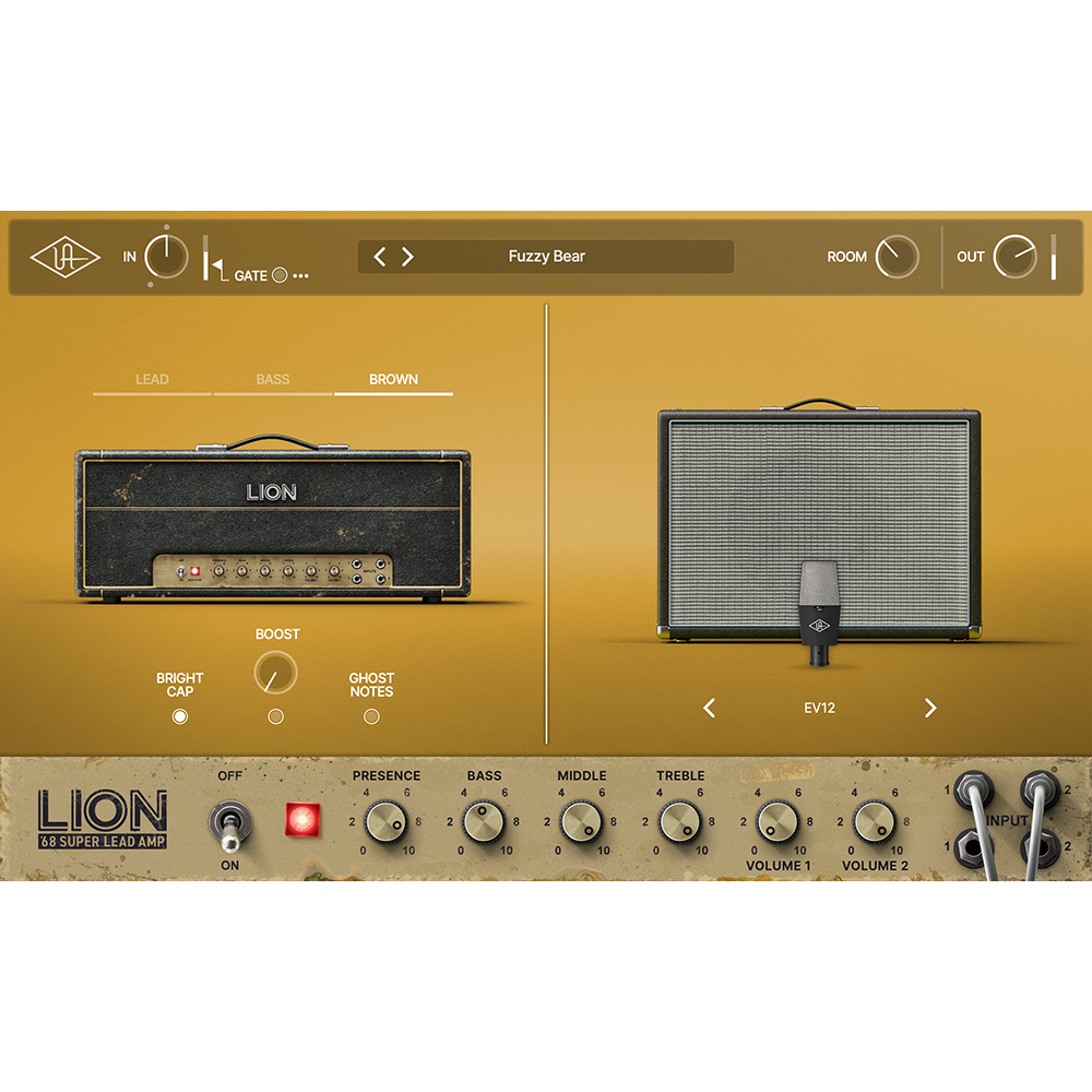 UNIVERSAL AUDIO UAD Lion '68 Super Lead Amp｜ミュージックランドKEY