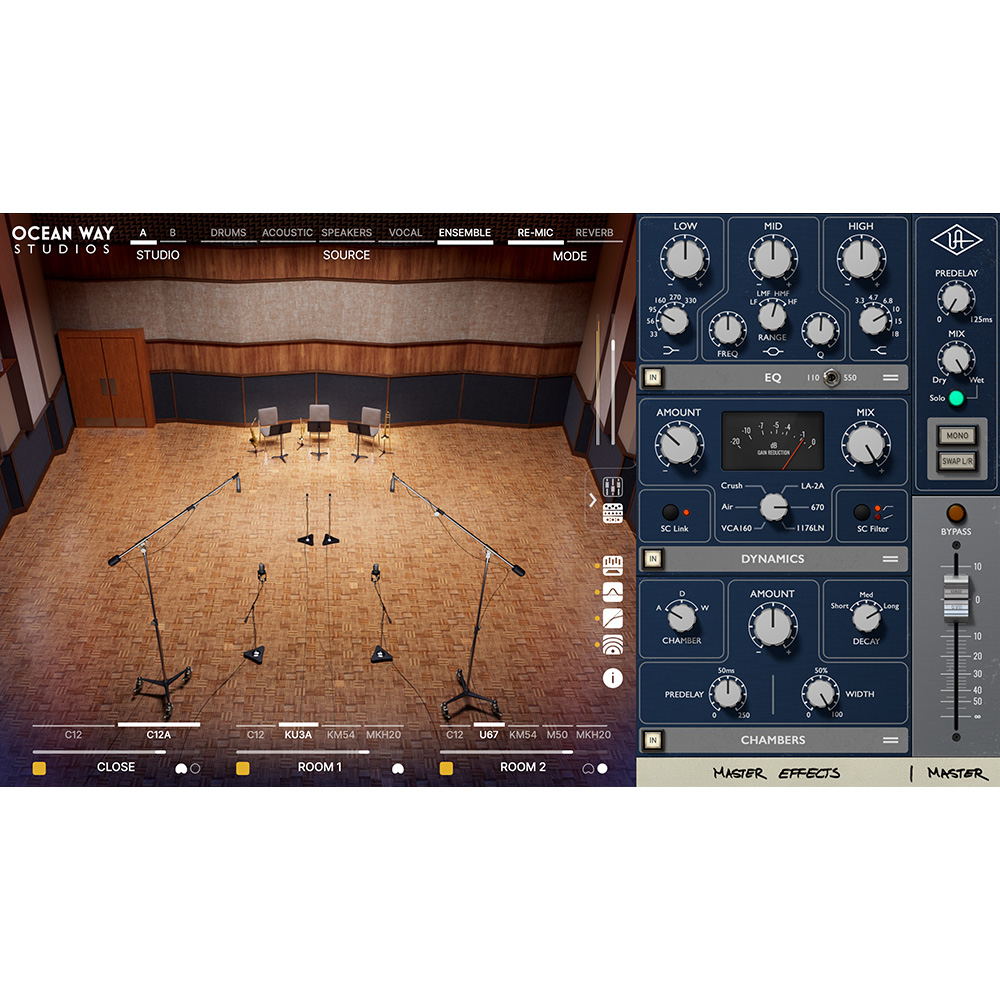 UNIVERSAL AUDIO Ocean Way Studios Deluxe｜ミュージックランドKEY