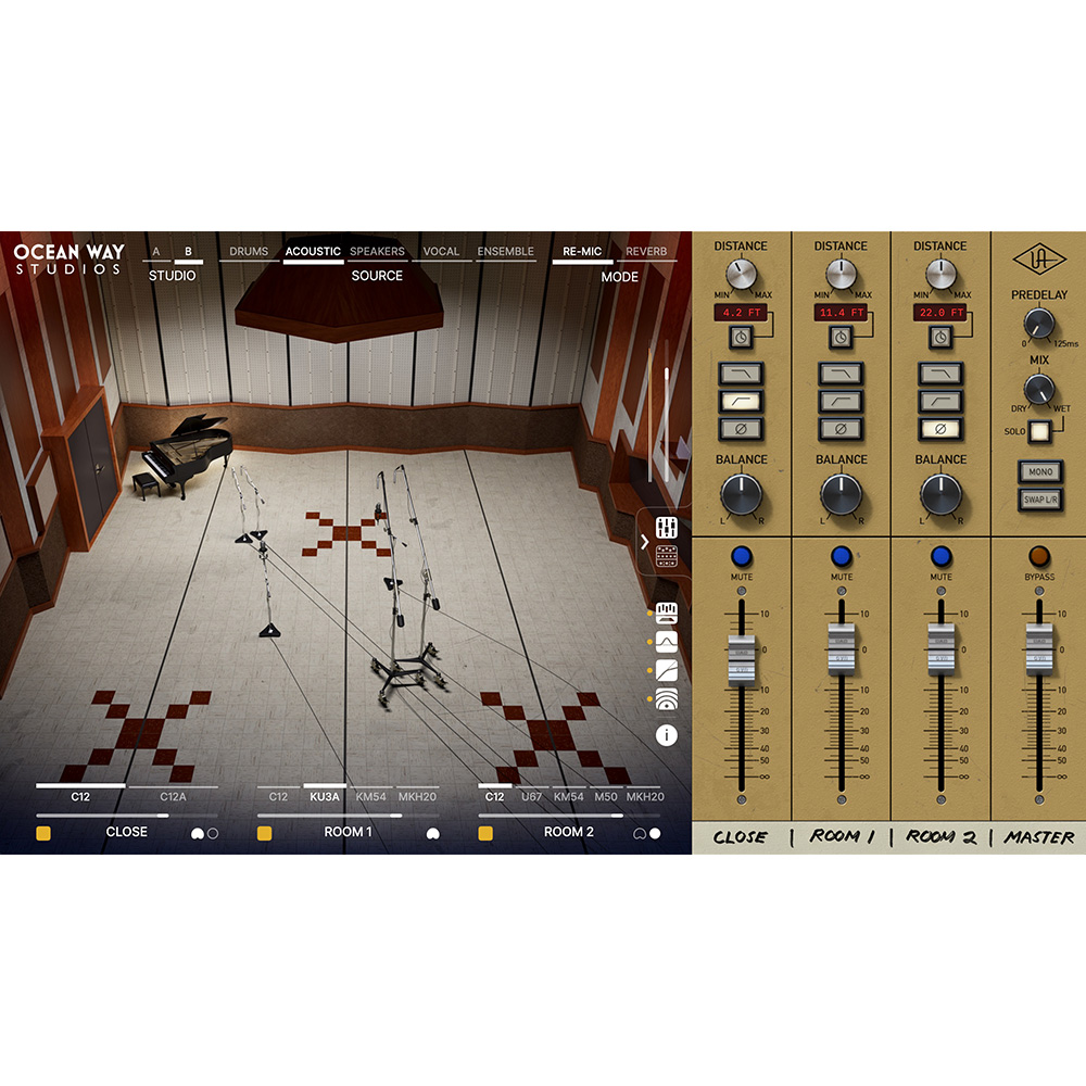 UNIVERSAL AUDIO Ocean Way Studios Deluxe｜ミュージックランドKEY
