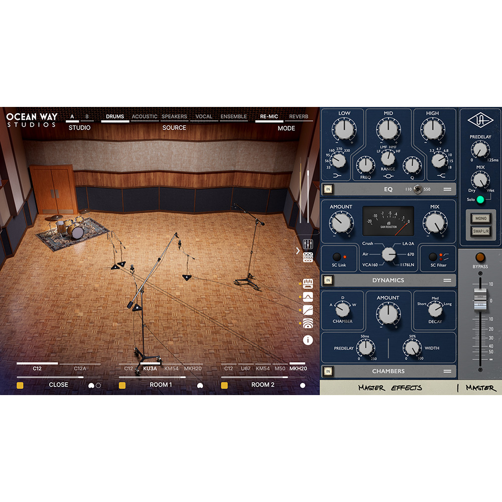 UNIVERSAL AUDIO Ocean Way Studios Deluxe｜ミュージックランドKEY