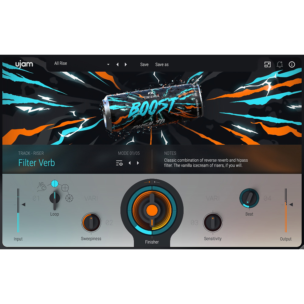 UJAM Finisher BOOST｜ミュージックランドKEY