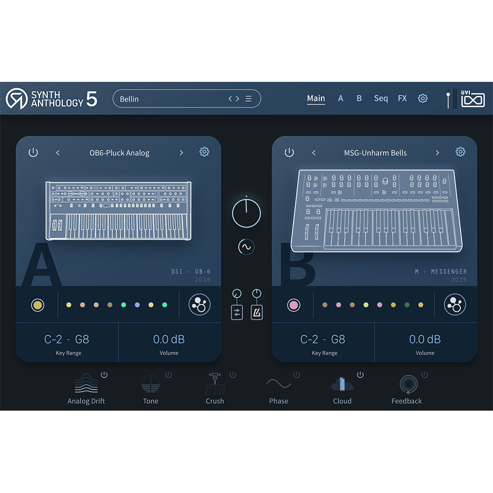 UVI Synth Anthology 5｜ミュージックランドKEY