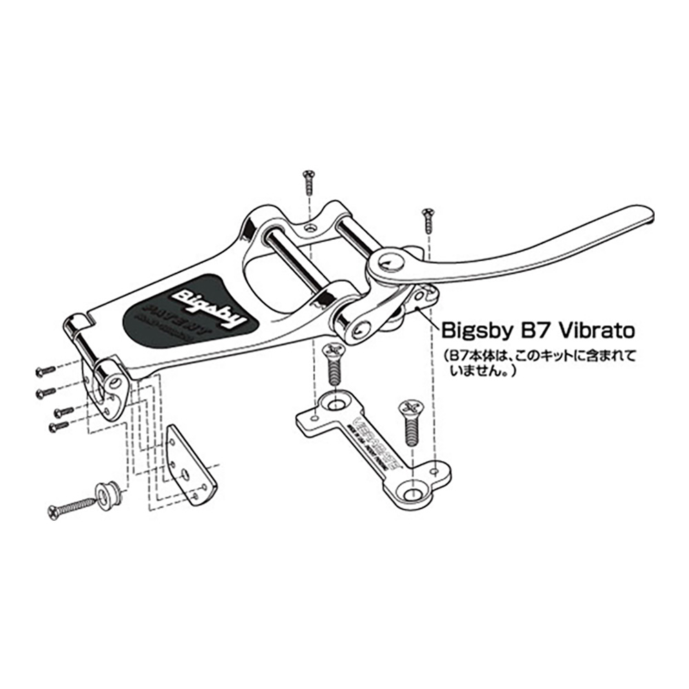 VIBRAMATE V7-LP Mounting Kit G｜ミュージックランドKEY