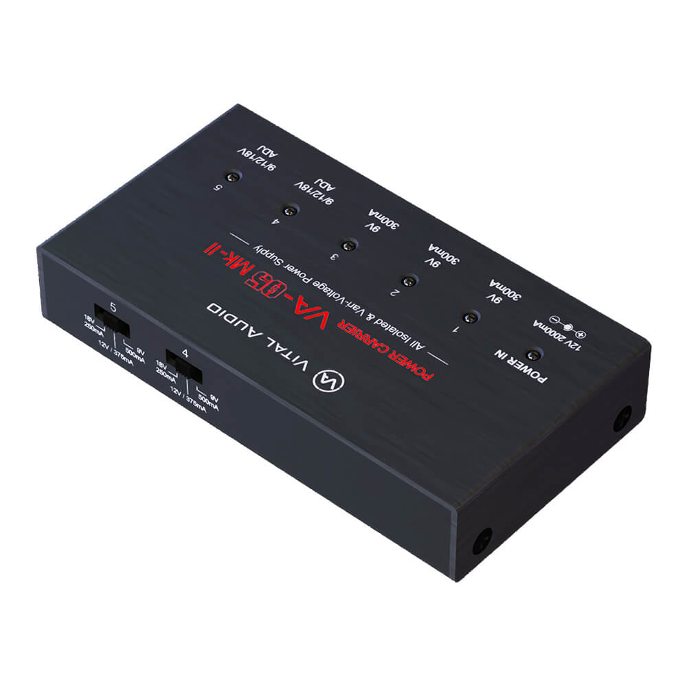 【未使用品】VITAL AUDIO パワーサプライ VA-05 MKII Vital Audio POWER CARRIER VA-05 Mk-II Limited Edition Black