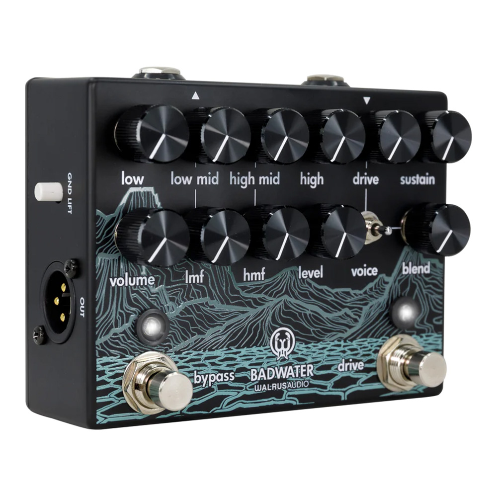 WALRUS AUDIO Badwater Bass Pre-amp and D.I. [WAL-BADW