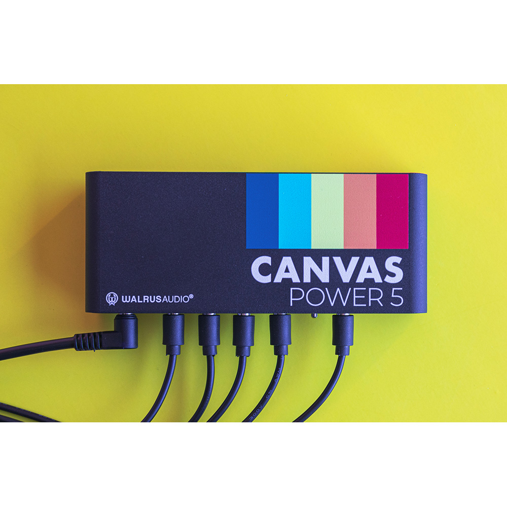 WALRUS AUDIO Canvas Power 5 リンクケーブル付属 [WAL-CANV/PWR5L]｜ミュージックランドKEY