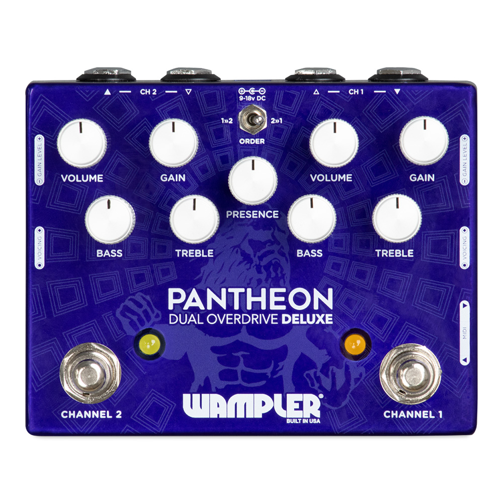 Wampler Pedals Pantheon Deluxe Dual Overdrive｜ミュージックランドKEY