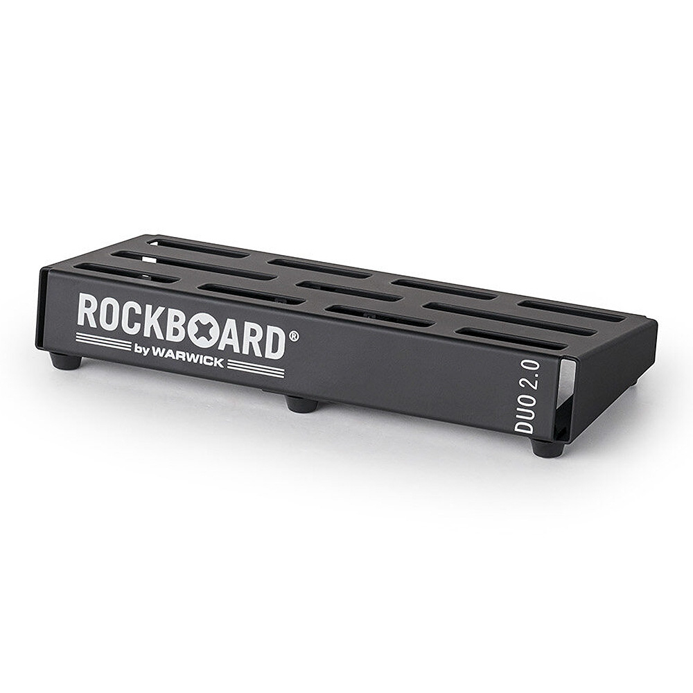 RockBoard by Warwick DUO 2.0, Pedalboard with Gig Bag [RBO B 2.0 