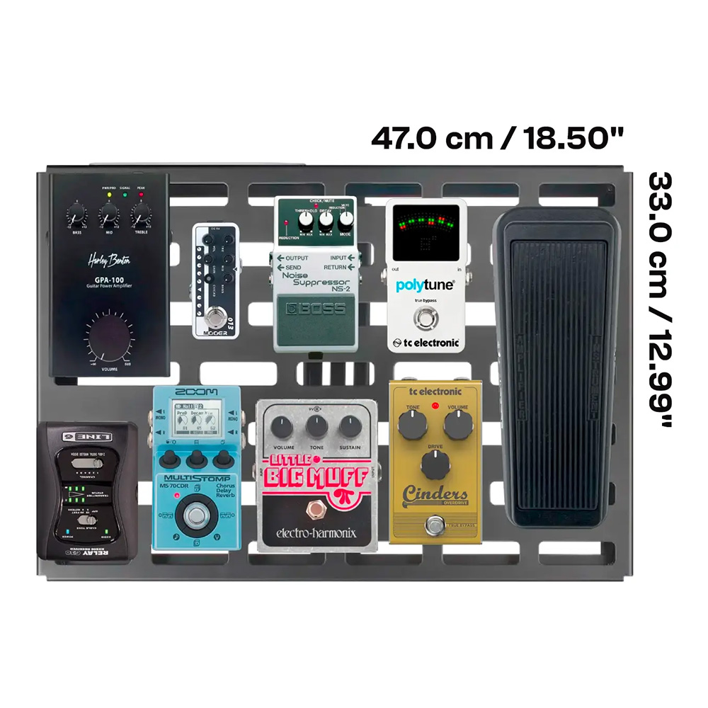 RockBoard by Warwick QUAD 4.1, Pedalboard with Gig Bag [RBO B 4.1