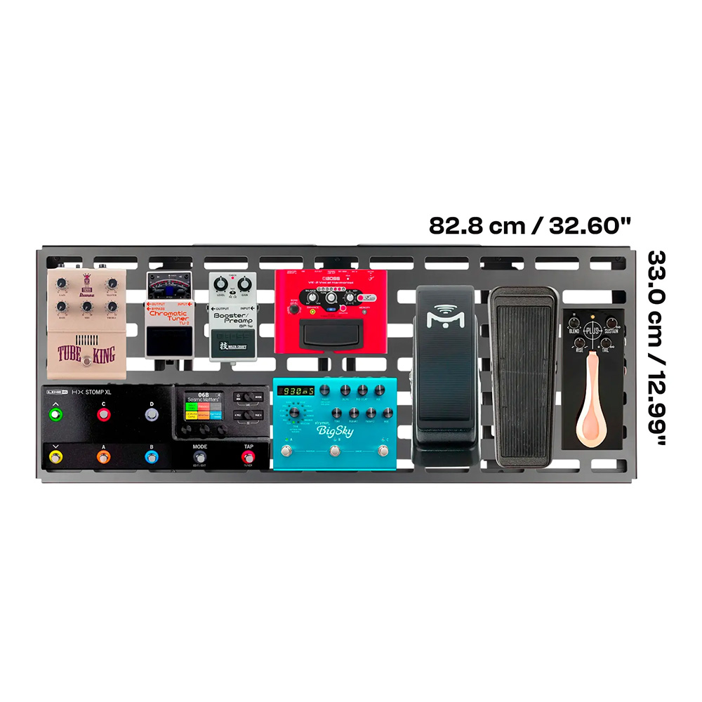 RockBoard by Warwick QUAD 4.3, Pedalboard with Gig Bag [RBO B 4.3