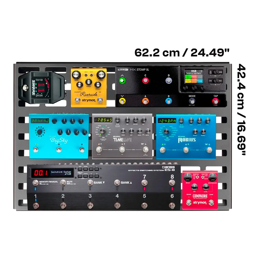 RockBoard by Warwick CINQUE 5.2, Pedalboard with Gig Bag [RBO B