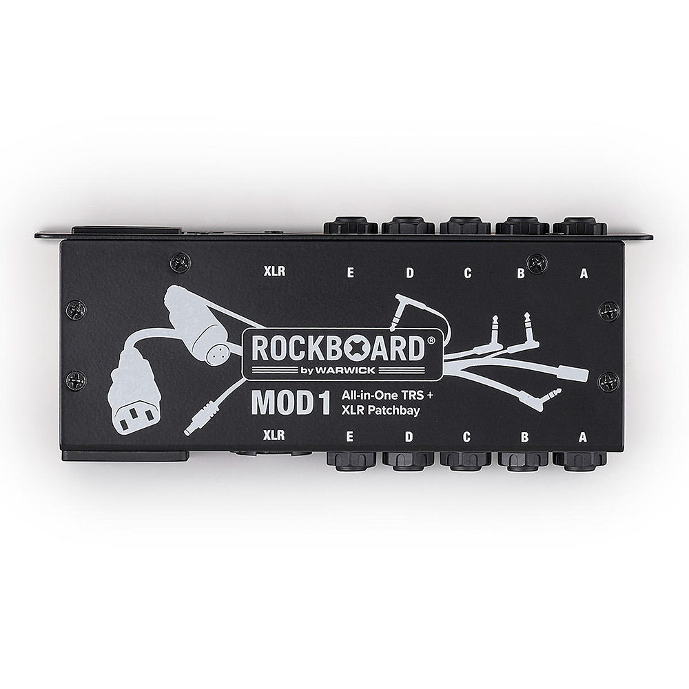 RockBoard by Warwick MOD 1 V2 All-in-One TRS&XLR,IEC&Barrel