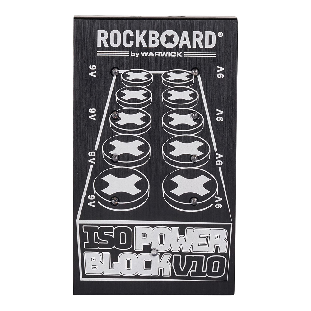 RockBoard by Warwick ISO Power Block V10 - Isolated Multi Power