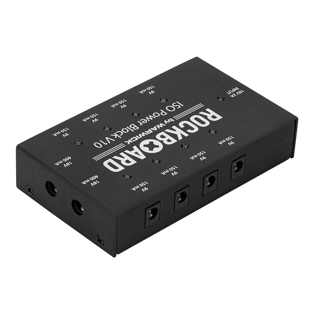 RockBoard by Warwick ISO Power Block V10 Multi Power Supply, Multi
