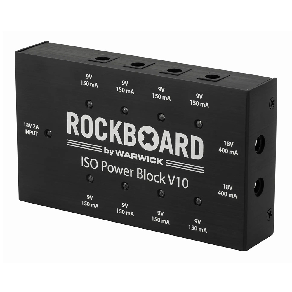 RockBoard by Warwick ISO Power Block V10 Multi Power Supply, Multi