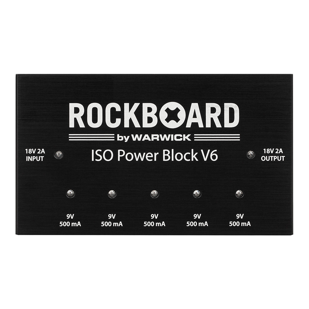 RockBoard by Warwick ISO Power Block V6 - Isolated Multi Power