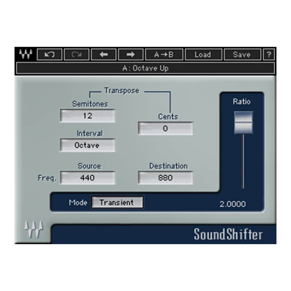WAVES SoundShifter｜ミュージックランドKEY