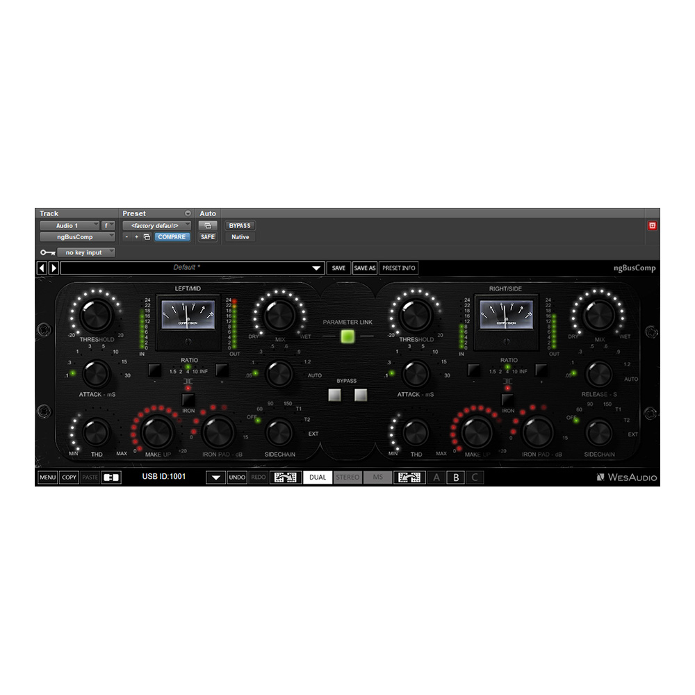 WesAudio ngBusComp｜ミュージックランドKEY