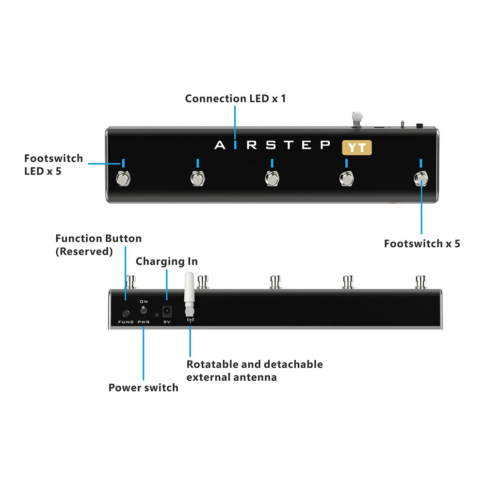 XSONIC AIRSTEP YT Edition｜ミュージックランドKEY