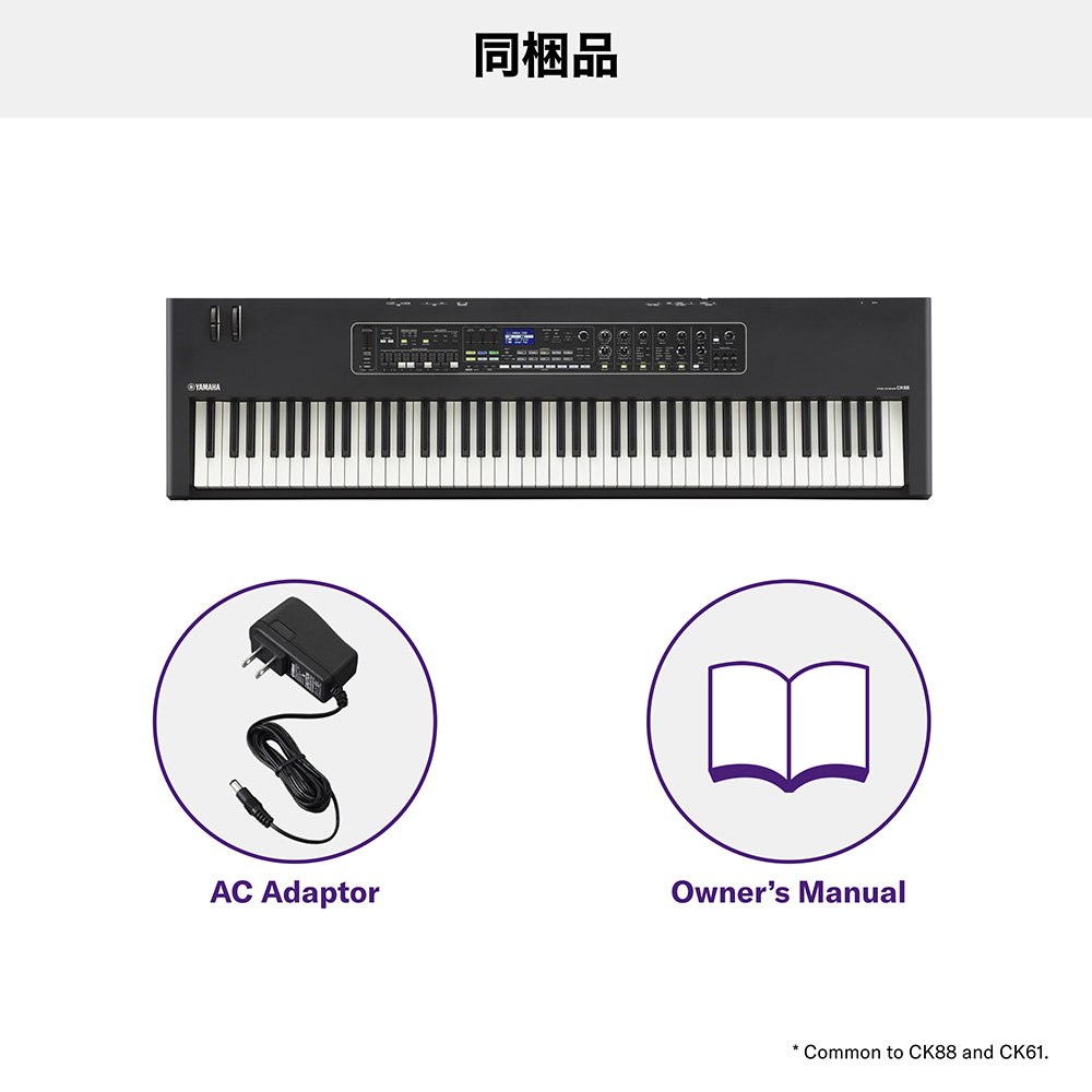 YAMAHA CK88｜ミュージックランドKEY