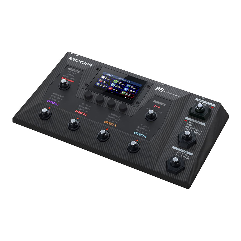 ZOOM B6 Multi-Effects Processor｜ミュージックランドKEY