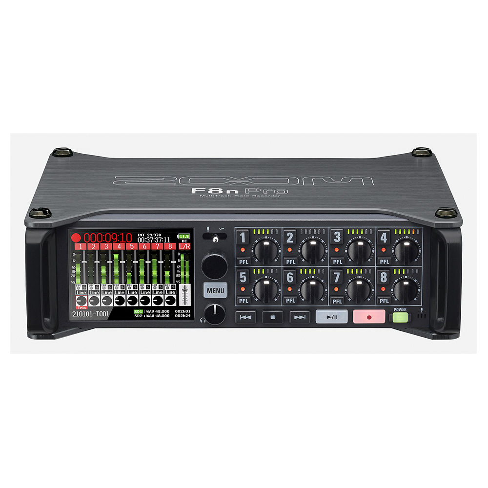 ZOOM F8n Pro MultiTrack Field Recorder｜ミュージックランドKEY