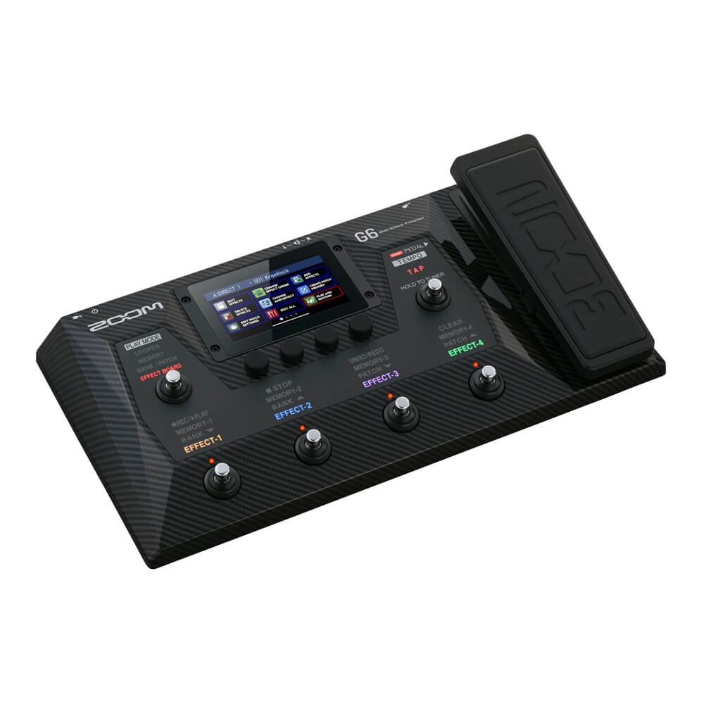 ZOOM G6 Multi-Effects Processor｜ミュージックランドKEY