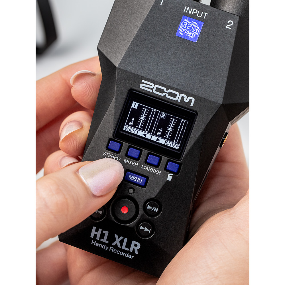 ZOOM H1 XLR Handy Recorder｜ミュージックランドKEY