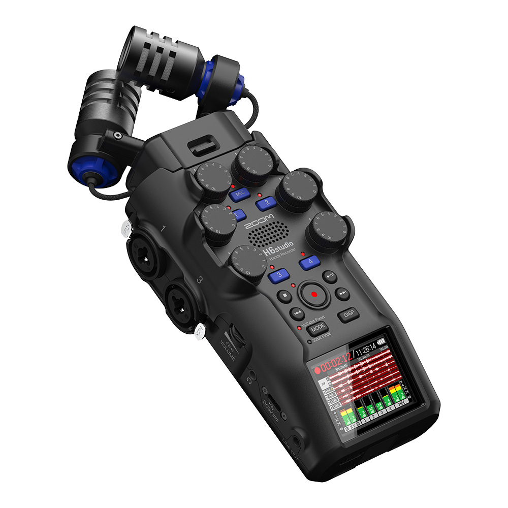 ZOOM H6studio Handy Recorder｜ミュージックランドKEY