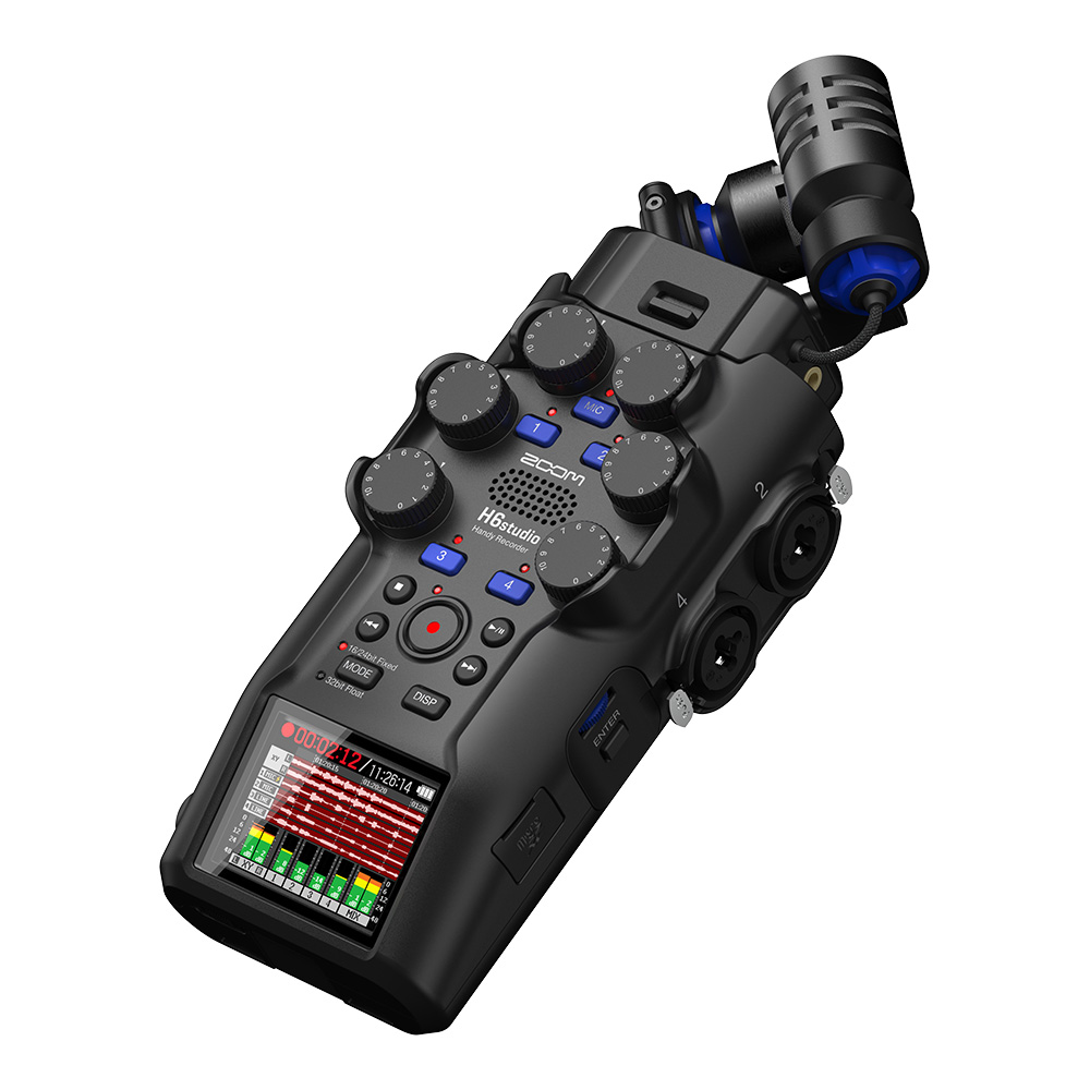 ZOOM H6studio Handy Recorder｜ミュージックランドKEY