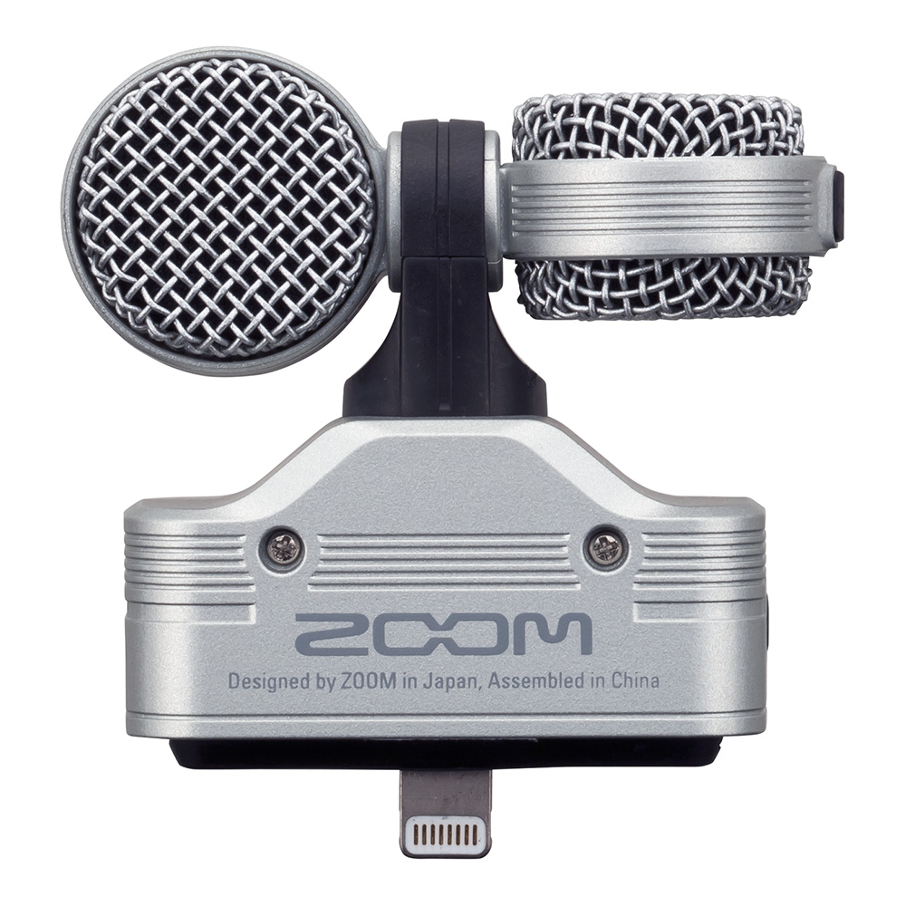 ZOOM iQ7 MS Stereo Mic for iOS Devices｜ミュージックランドKEY