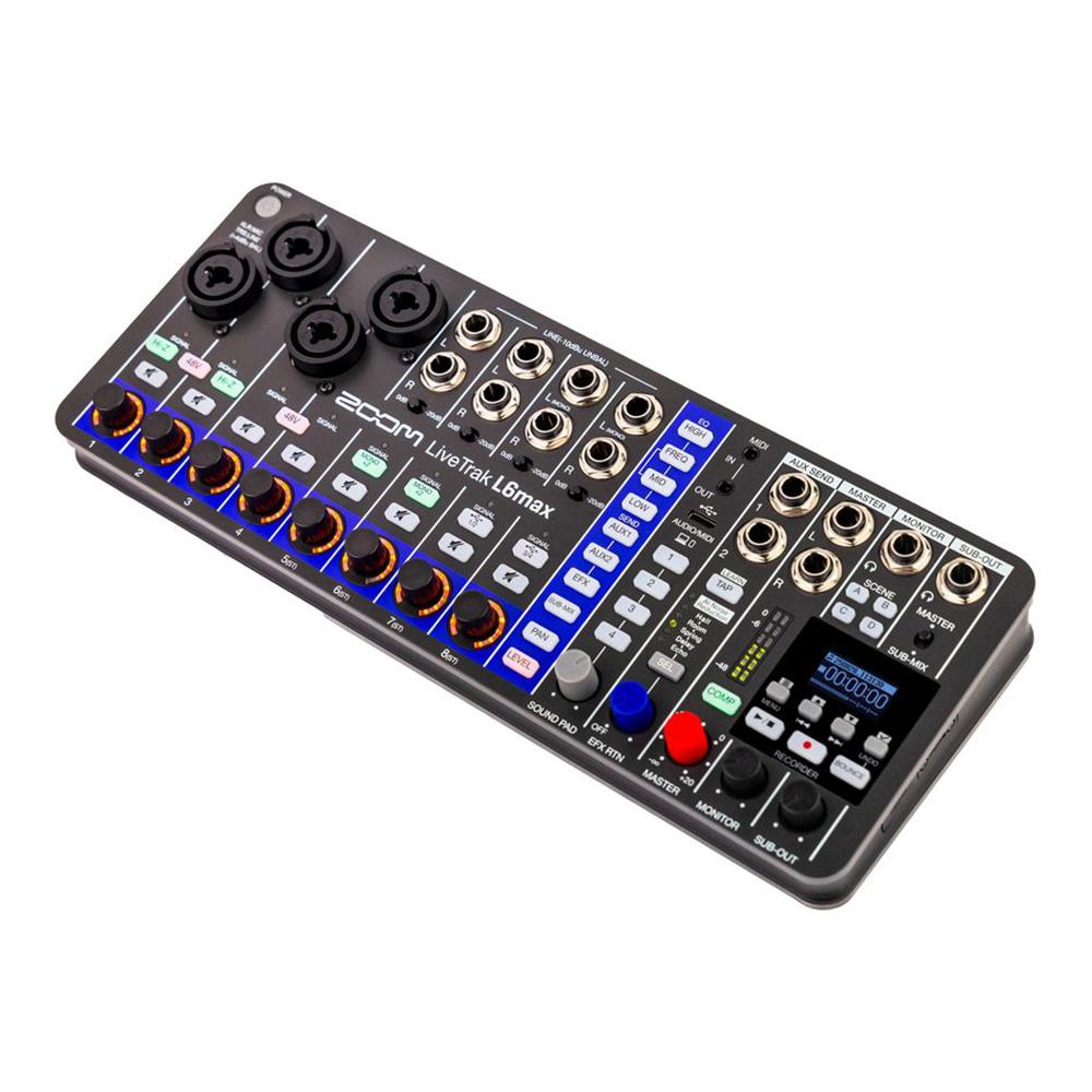 【未使用品】ZOOM LiveTrak L6 max ZOOM LiveTrak L6max｜ミュージックランドKEY