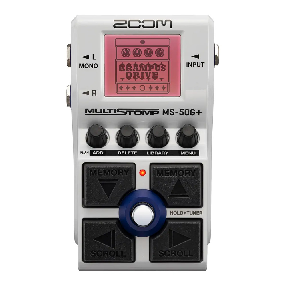 ZOOM MS-50G+ MultiStomp｜ミュージックランドKEY