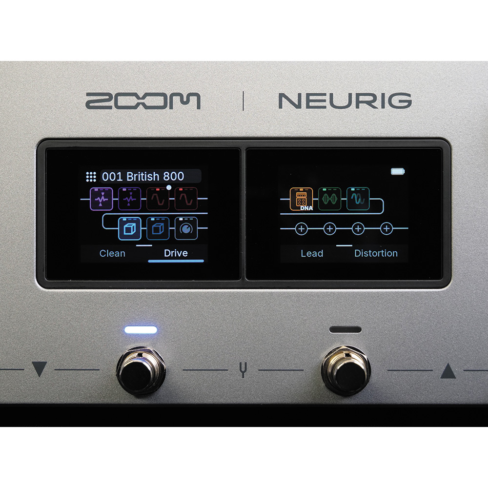 ZOOM NEURIG [Amp & Effects Neural Modeler for Guitar]｜ミュージックランドKEY