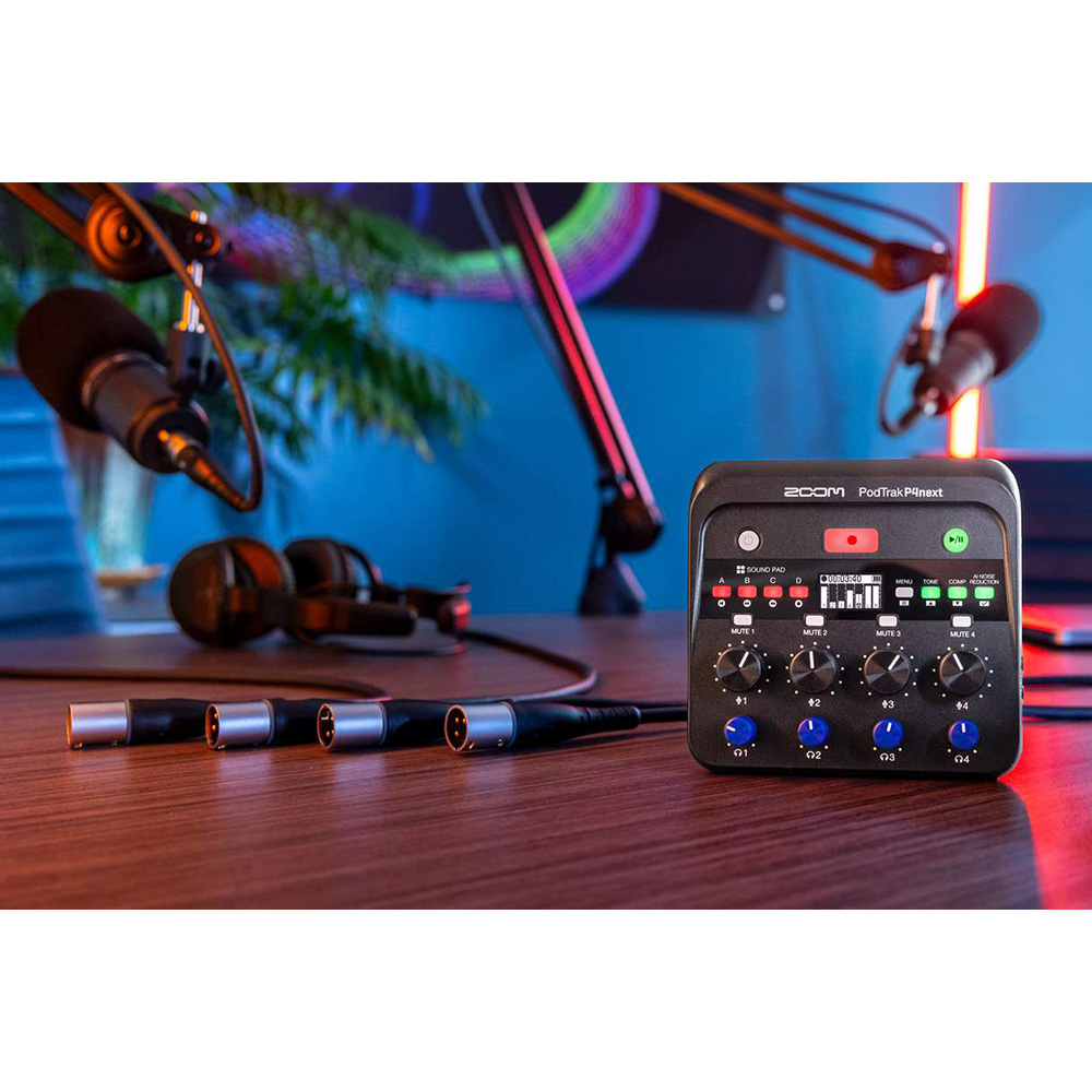 ZOOM PodTrak P4next｜ミュージックランドKEY